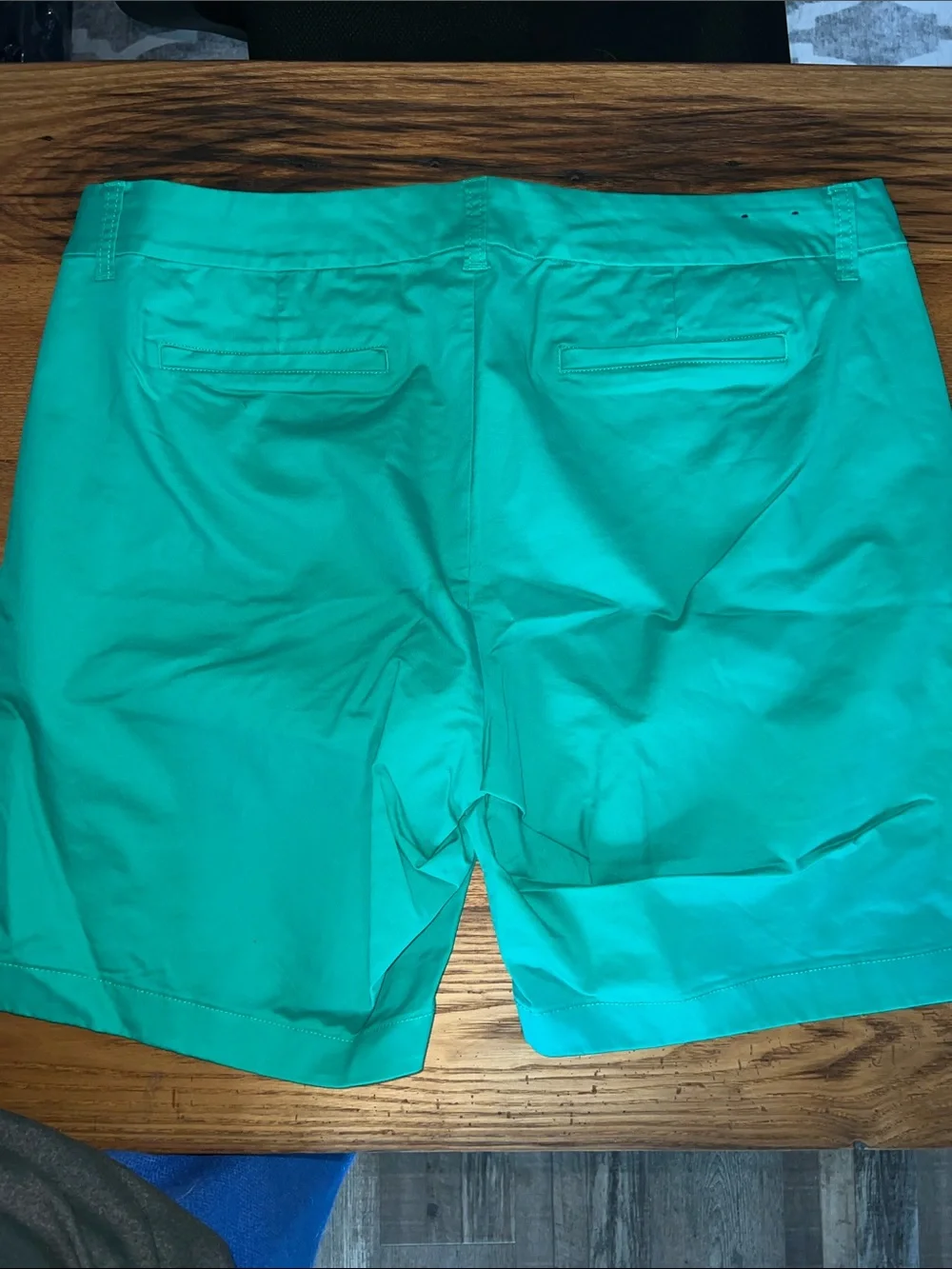J. Crew Women's Bright Teal Chino Bermuda Shorts 16 casual
